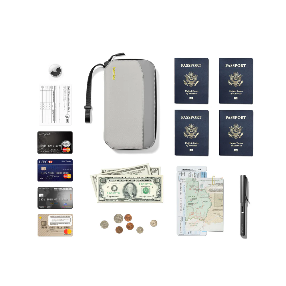 Navigator Passport Holder - Grey - Image 6
