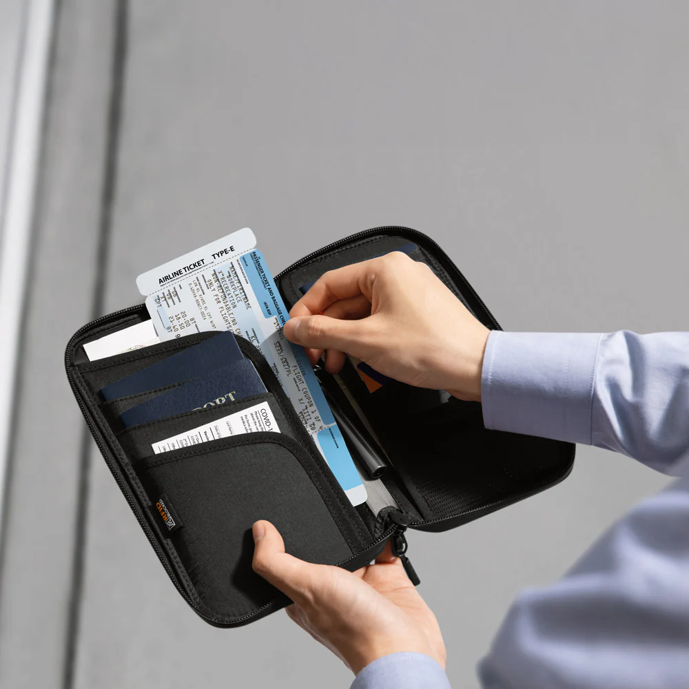 Navigator Passport Holder - Grey - Image 8