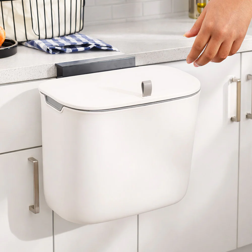 Neat Hanging Food Waste Bin - White - Image 2