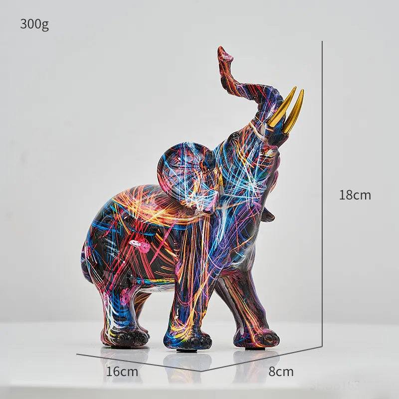 Neo Elephant Decorative Sculpture Small - Image 4