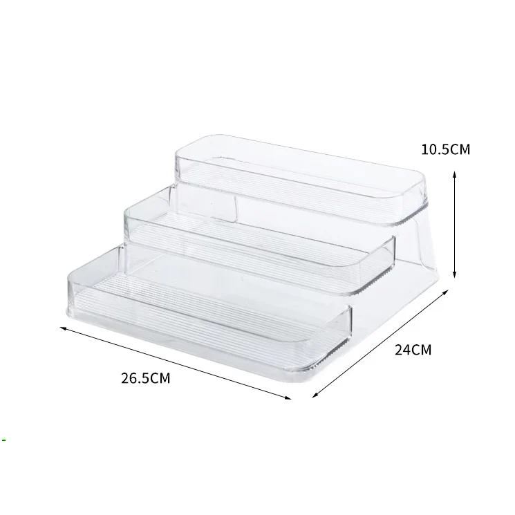 Nest 3-Tier Storage Shelf - Clear - Image 3
