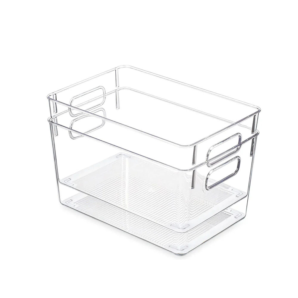 Nest Fridge Bins Large, Set of 4 - Clear - Image 3