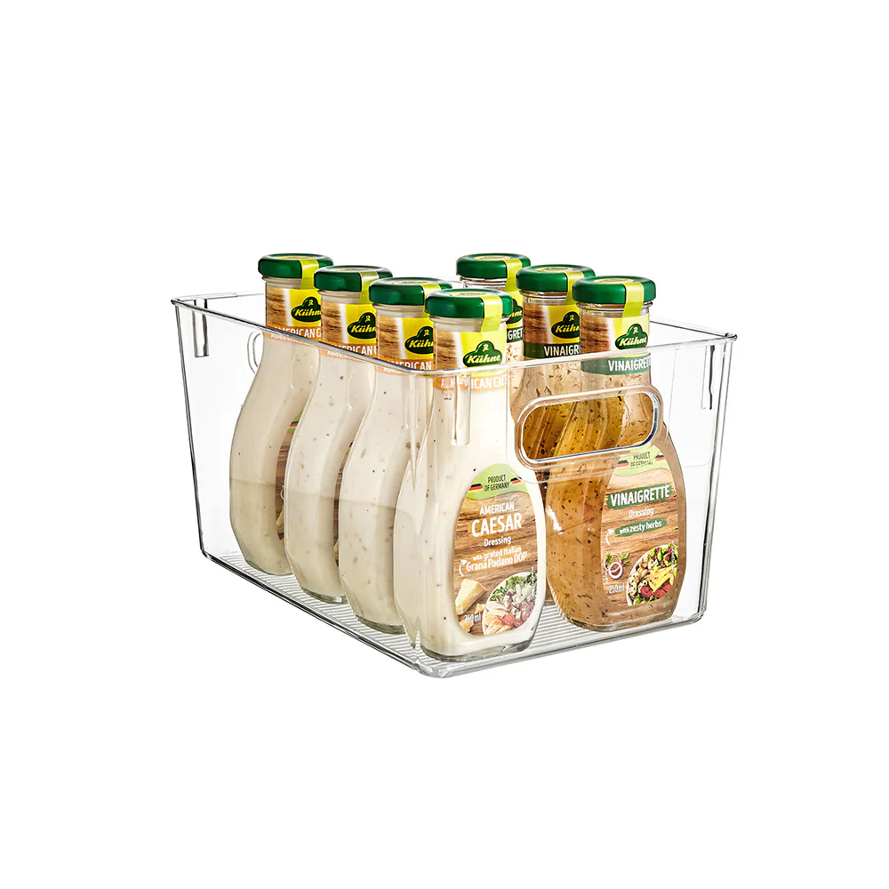 Nest Fridge Bins Large, Set of 4 - Clear - Image 7
