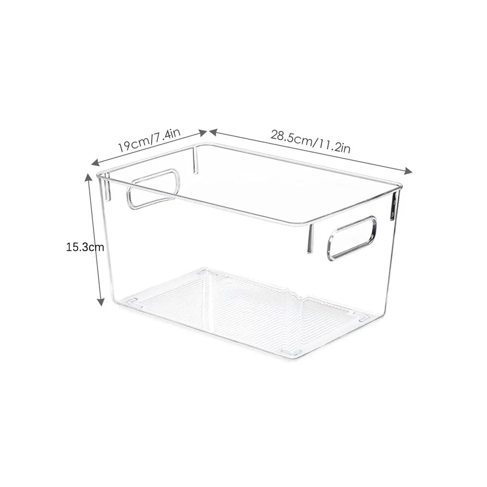 Nest Fridge Bins Large, Set of 4 - Clear - Image 9