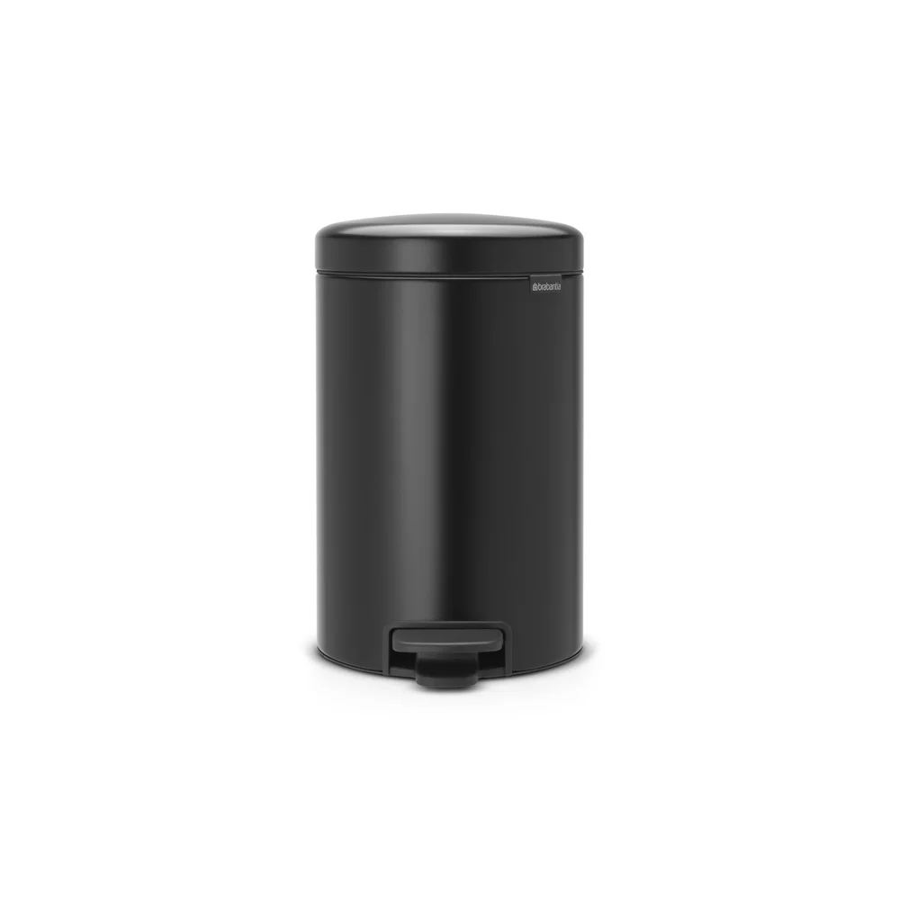 NewIcon Pedal Bin 12L - Matte Black - Image 4