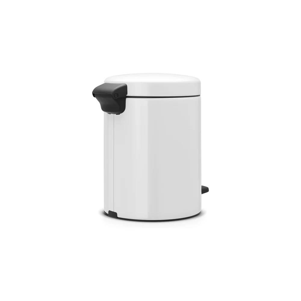 NewIcon Pedal Bin 5L - White - Image 4