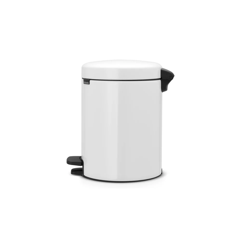 NewIcon Pedal Bin 5L - White - Image 5
