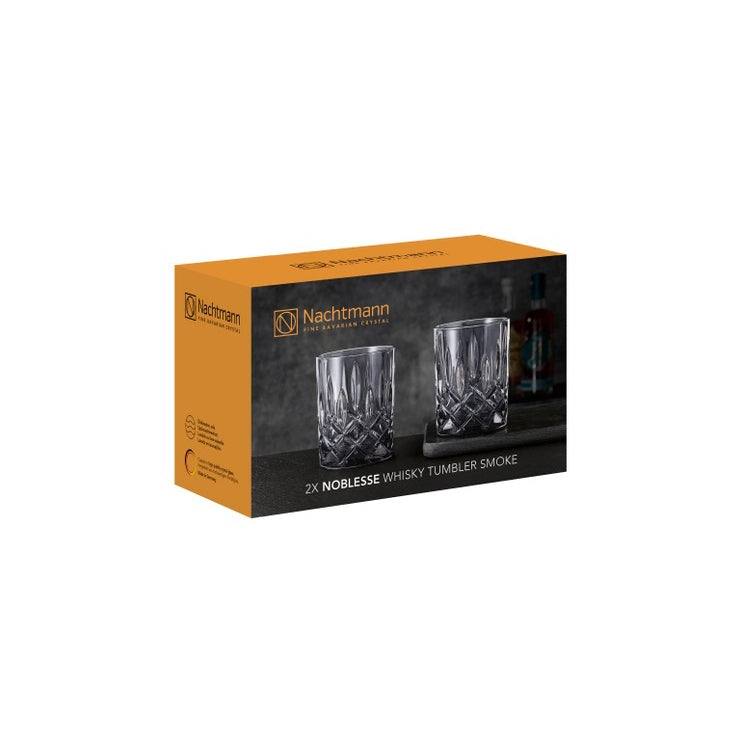 Noblesse Whiskey Tumblers 295ml, Set of 2 - Smoke - Image 5