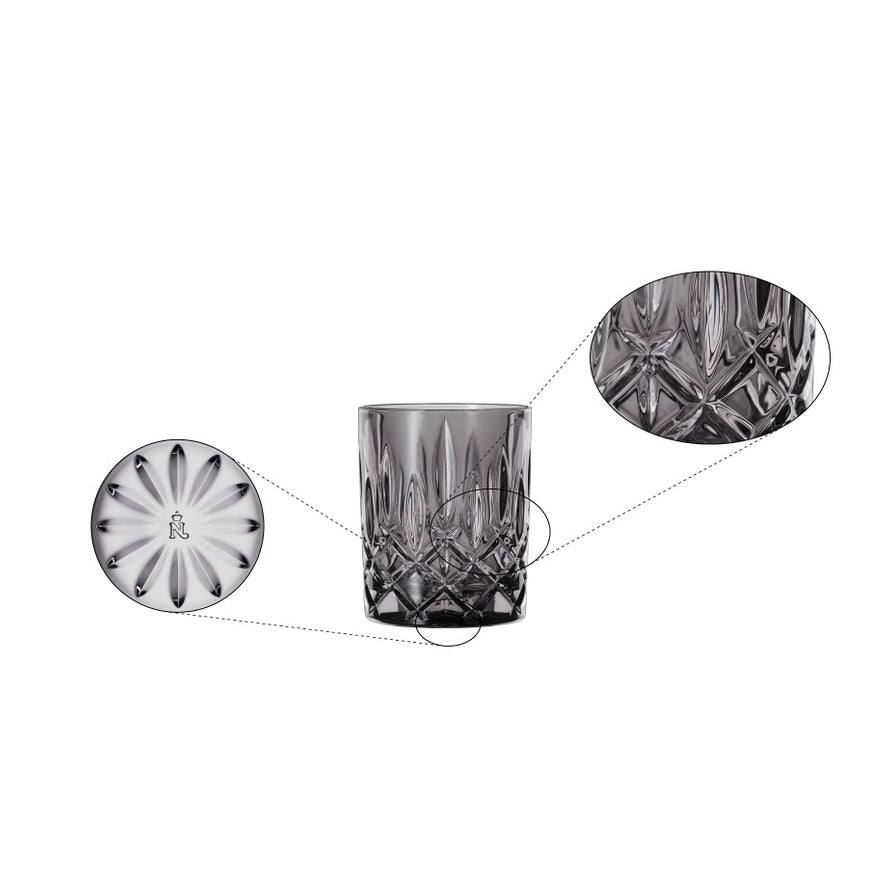 Noblesse Whiskey Tumblers 295ml, Set of 2 - Smoke - Image 7