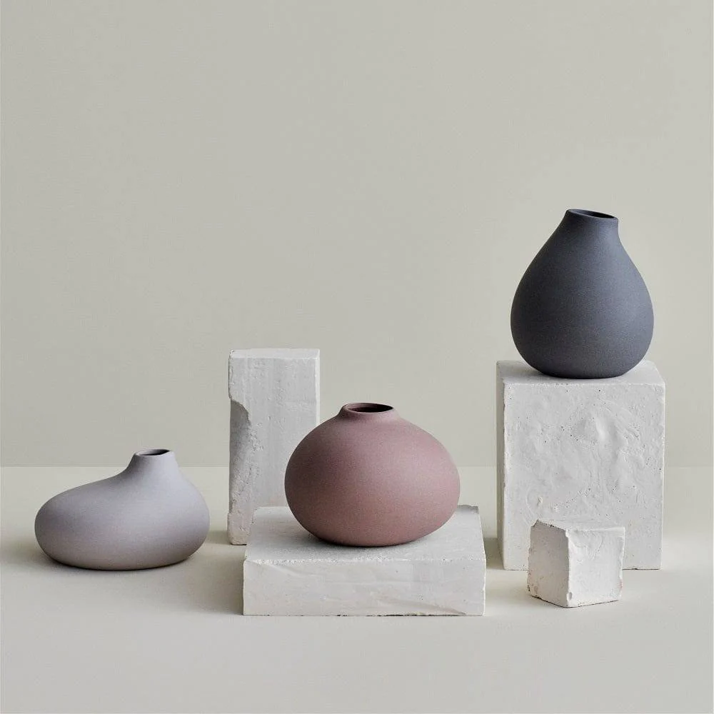Nona Porcelain Mini Vases, Set of 3 - Image 2