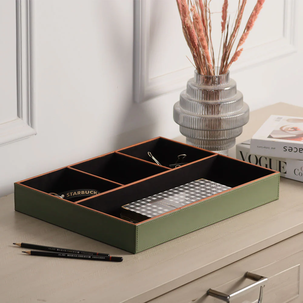 Norm Organiser Tray - Olive - Image 2