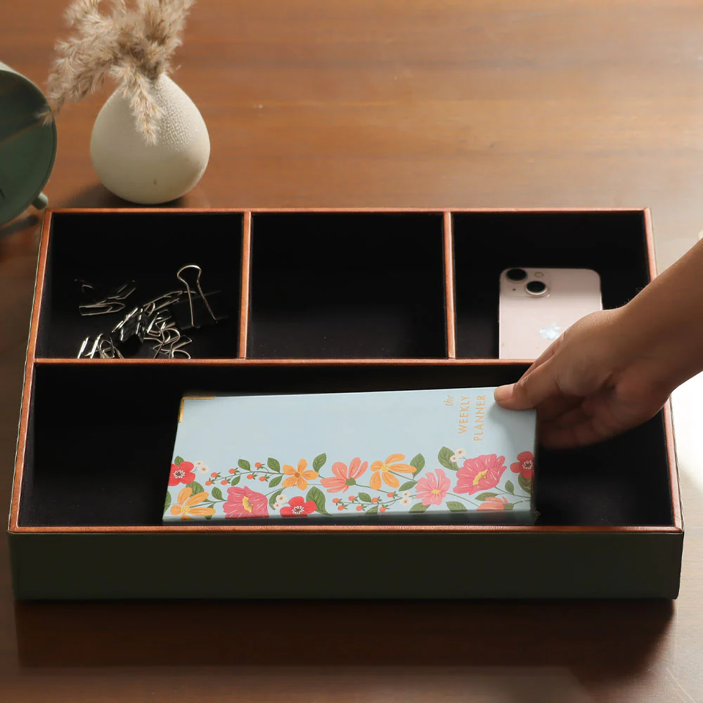 Norm Organiser Tray - Olive - Image 3
