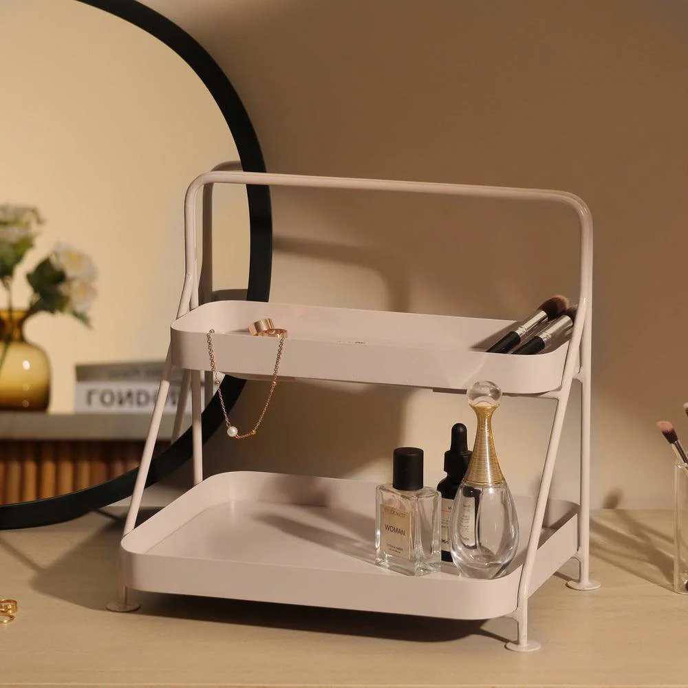 Norman 2-Tier Metal Organizer - Taupe