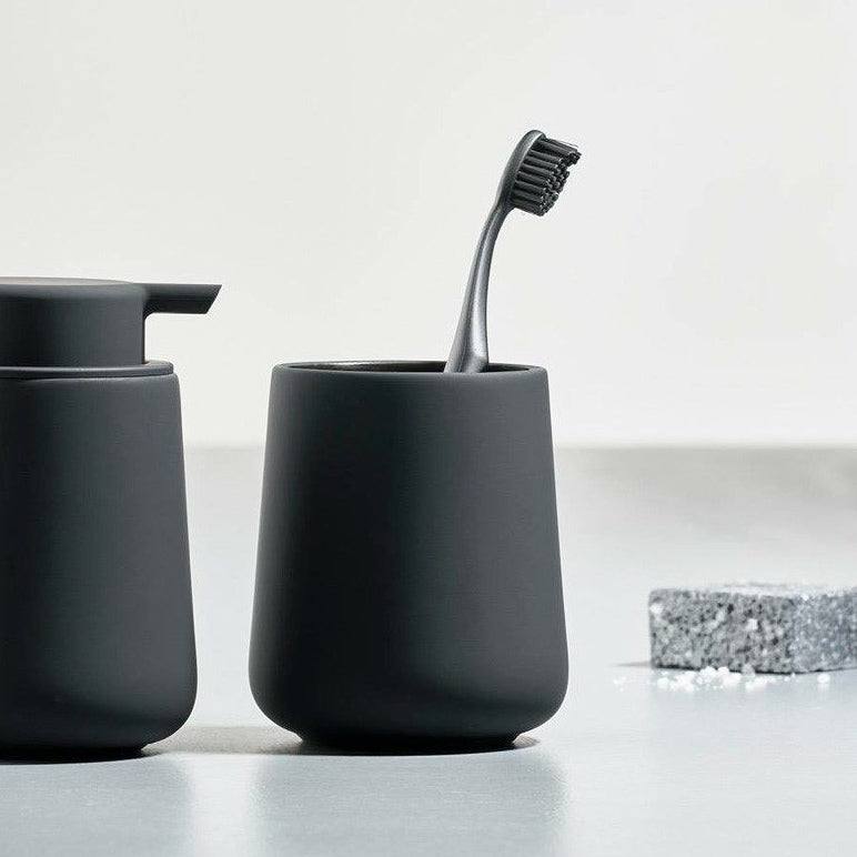 Nova One Toothbrush Tumbler - Black - Image 4