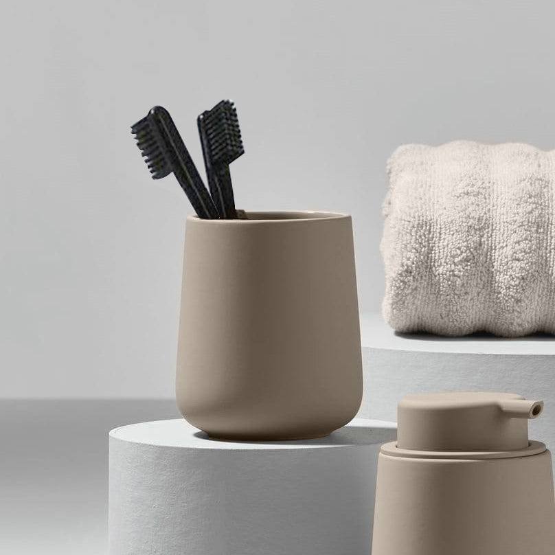Nova One Toothbrush Tumbler - Taupe