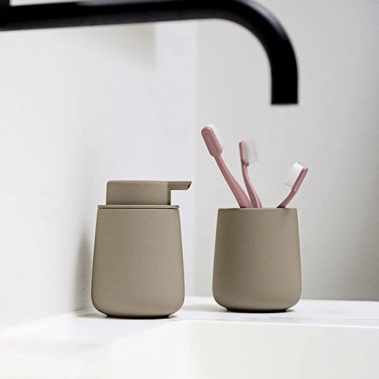 Nova One Toothbrush Tumbler - Taupe - Image 5
