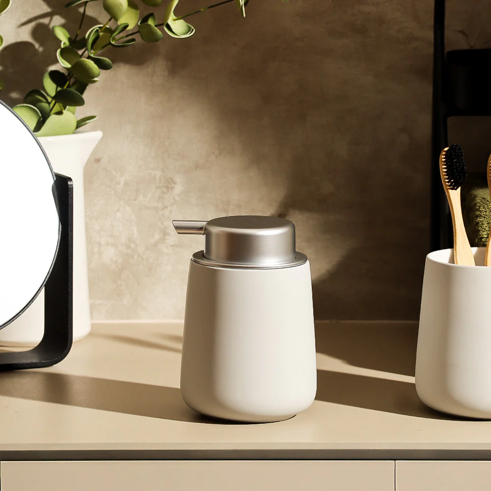 Nova Soap Dispenser - Soft Grey - Image 2