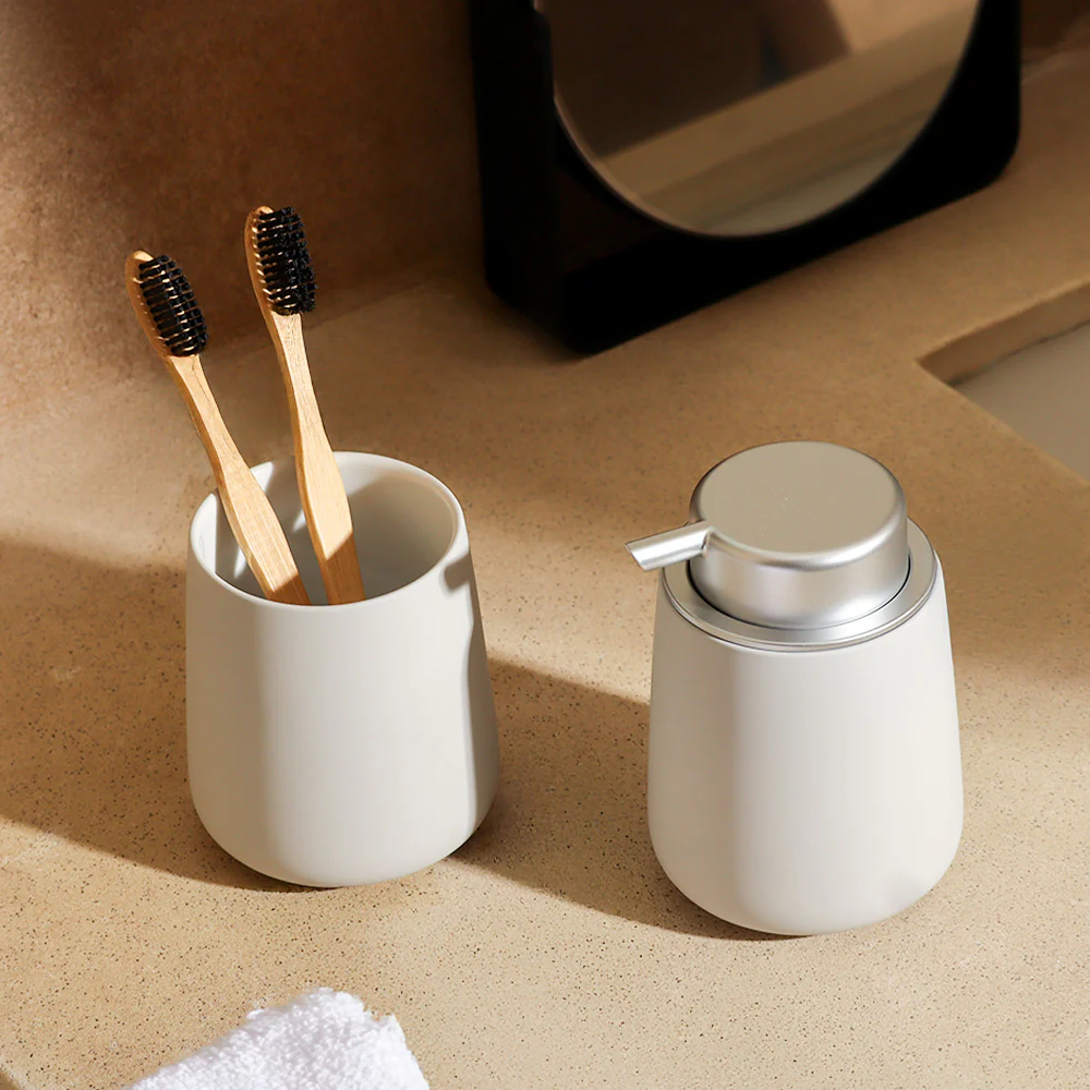 Nova Soap Dispenser - Soft Grey - Image 3