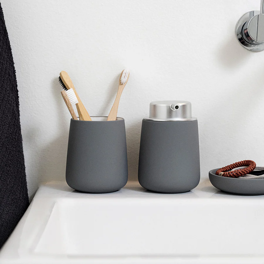 Nova Toothbrush Tumbler - Grey - Image 2