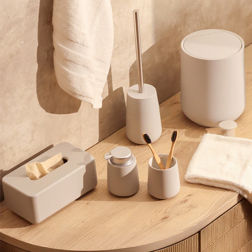 Nova Toothbrush Tumbler - Soft Grey - Image 6