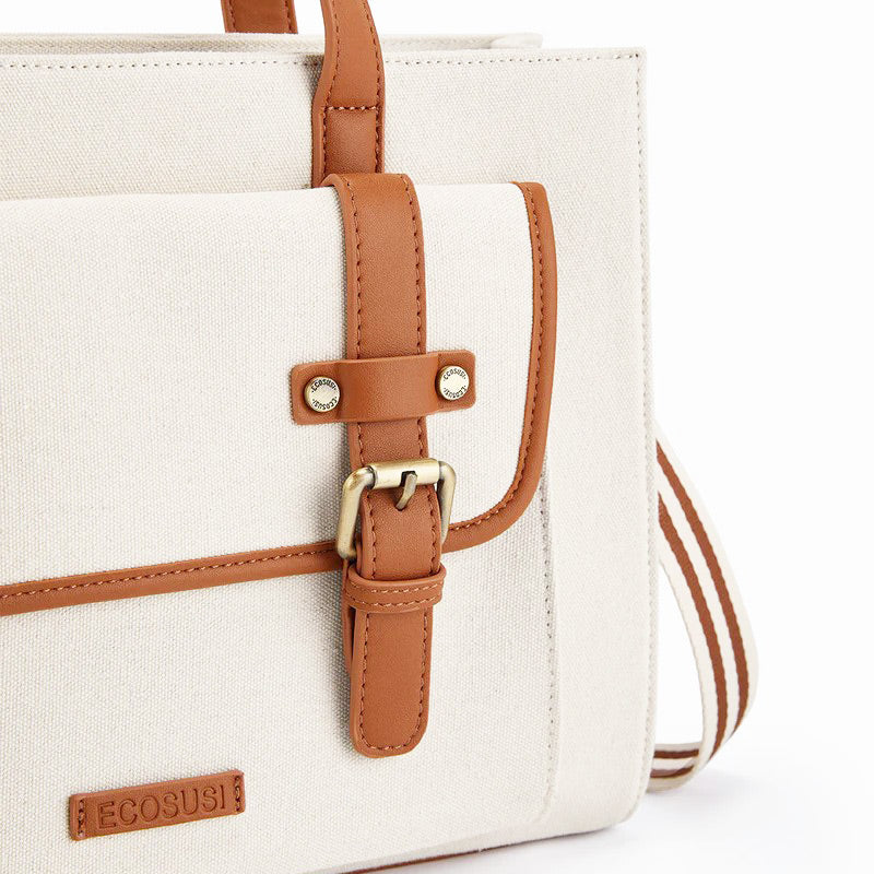 Olivia Tote Bag Small - Beige Brown - Image 11