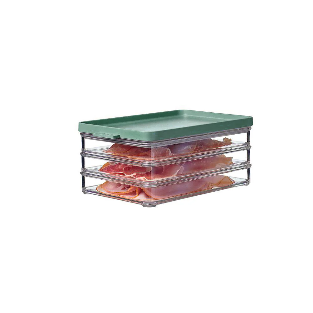 Omnia Cold Cuts Fridge Boxes, Set of 3 - Nordic Sage - Image 4