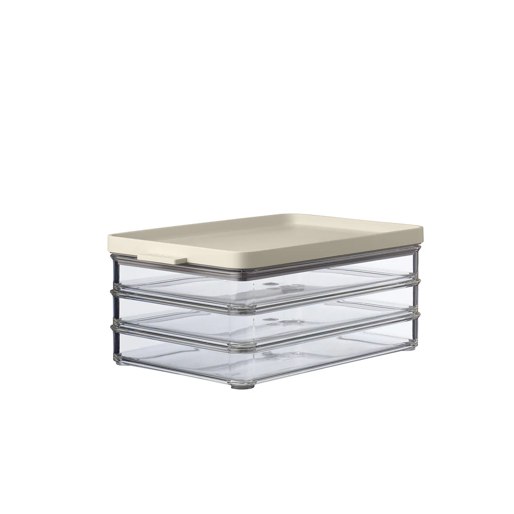 Omnia Cold Cuts Fridge Boxes, Set of 3 - Nordic White - Image 2