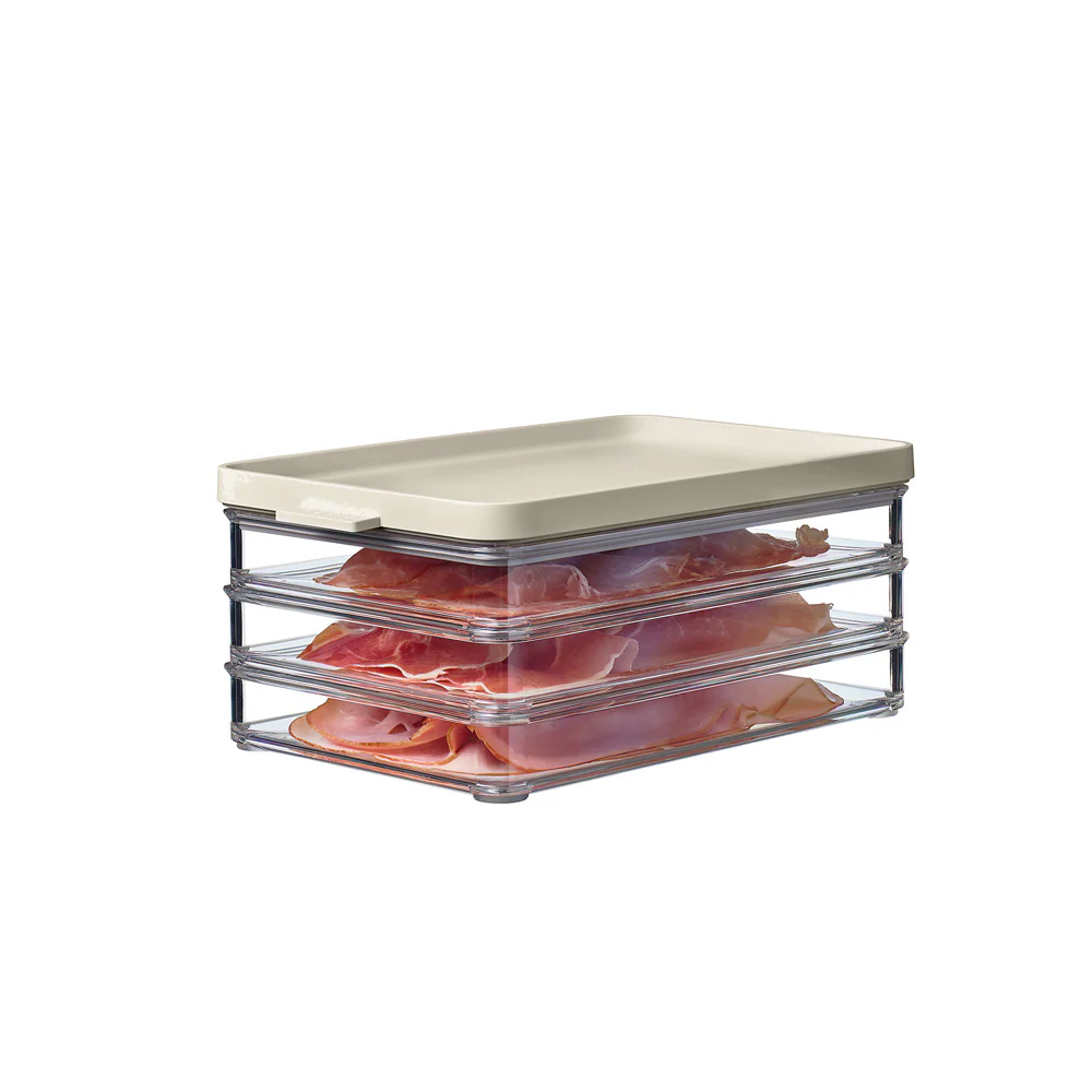 Omnia Cold Cuts Fridge Boxes, Set of 3 - Nordic White - Image 3