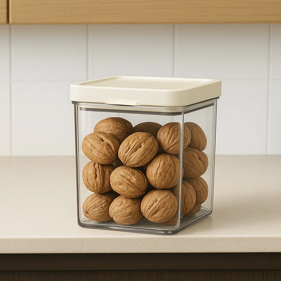 Omnia Storage Box 1100ml - Nordic White - Image 2
