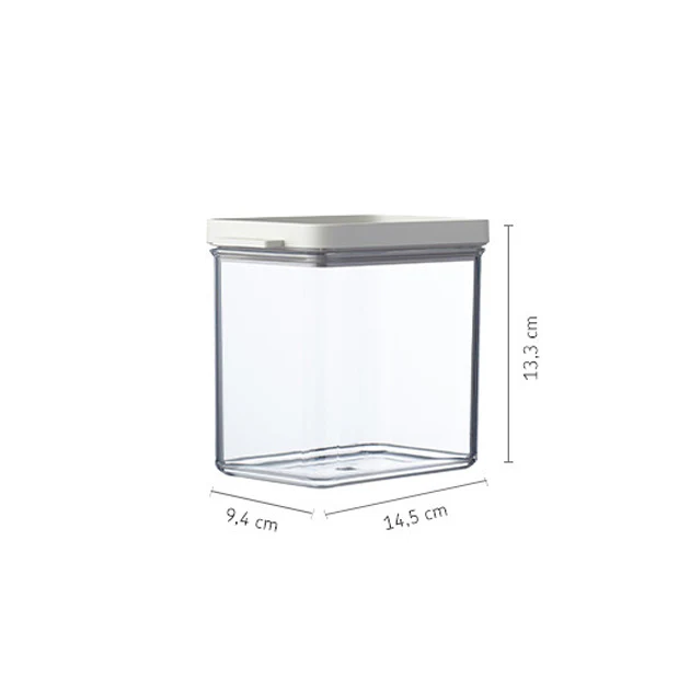 Omnia Storage Box 1100ml - Nordic White - Image 4