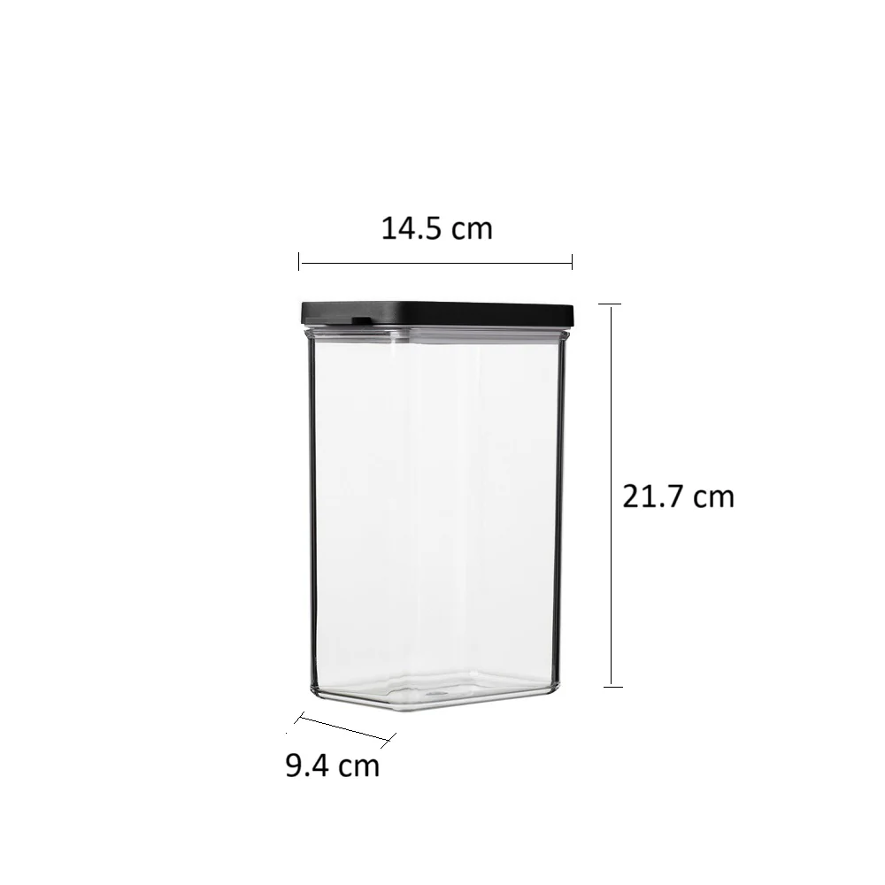 Omnia Storage Box 2000ml - Black - Image 7