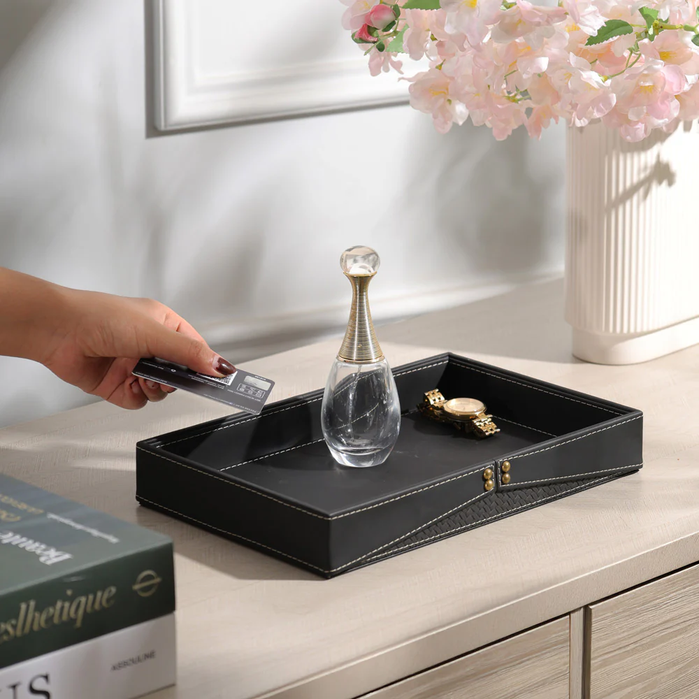 Ophelia Studded Valet Tray - Black - Image 2