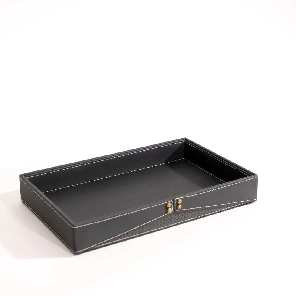 Ophelia Studded Valet Tray - Black - Image 3