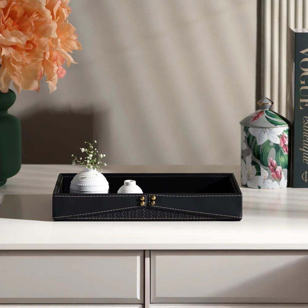 Ophelia Studded Valet Tray - Black - Image 4