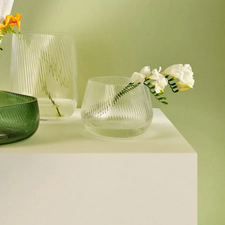 Opti Glass Vase Medium - Clear - Image 2