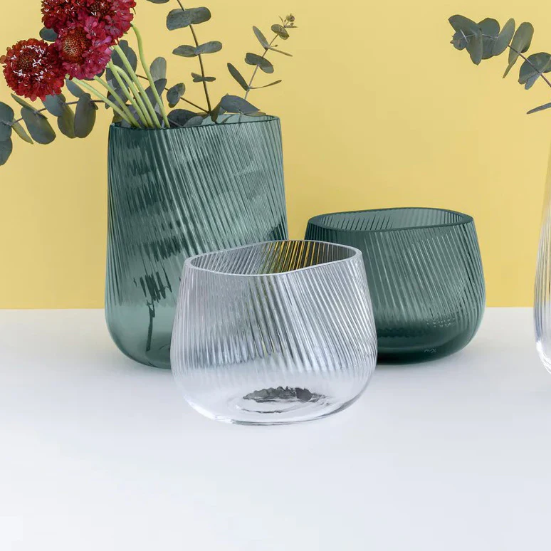 Opti Glass Vase Medium - Clear - Image 4