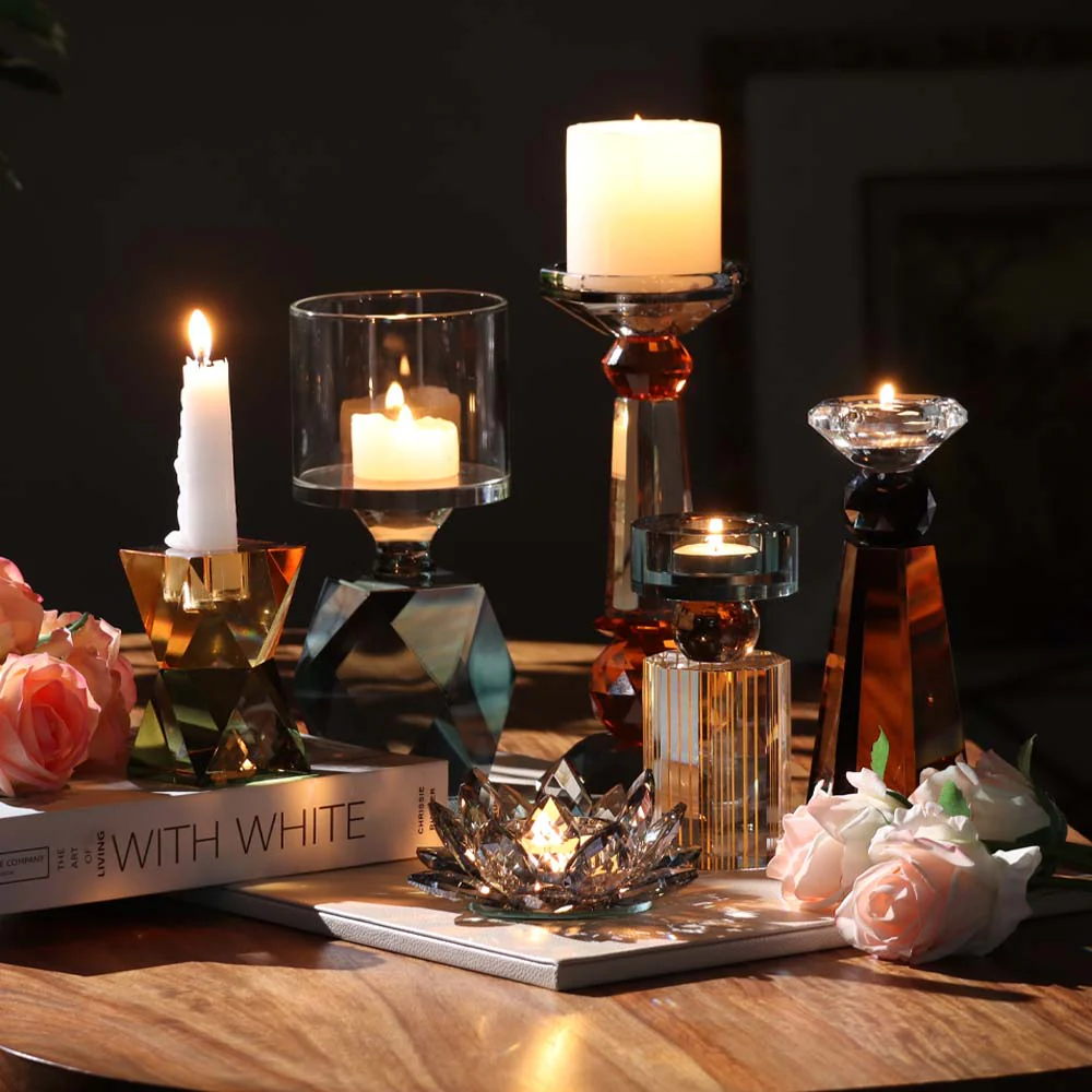 Opulence Crystal Tealight Holder Small - Image 6