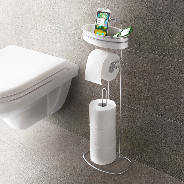 Orbit Toilet Paper Holder with Dispenser - White - Image 2