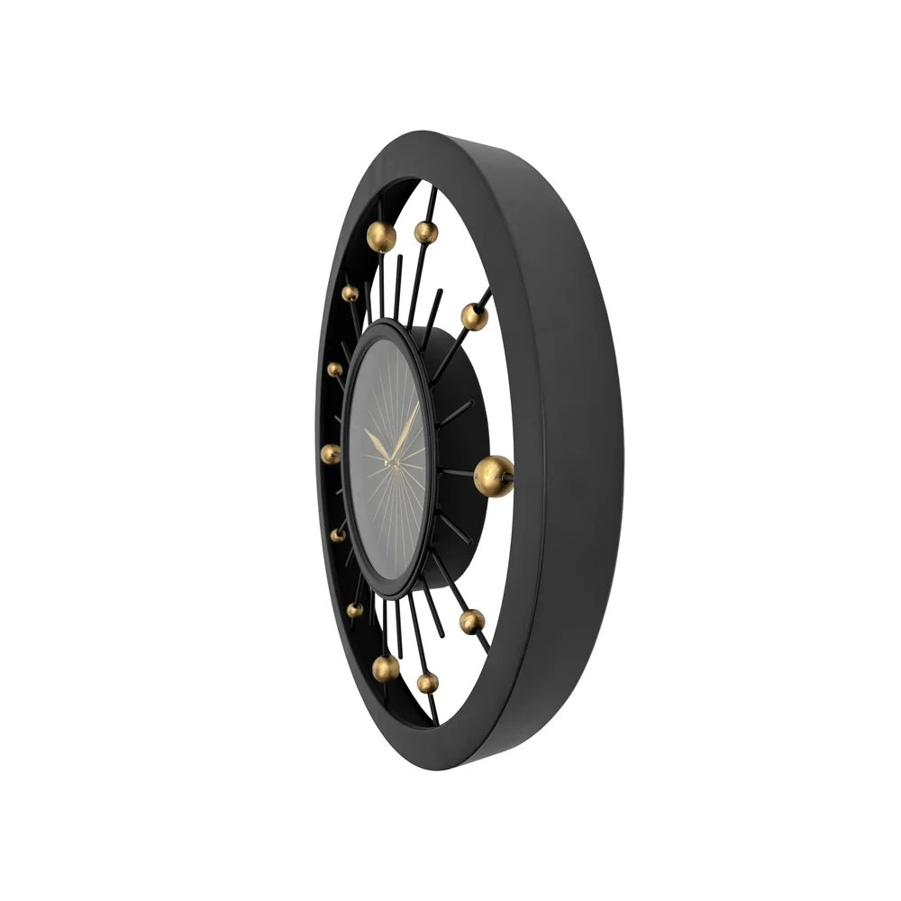 Orbit Wall Clock 60cm - Black - Image 10