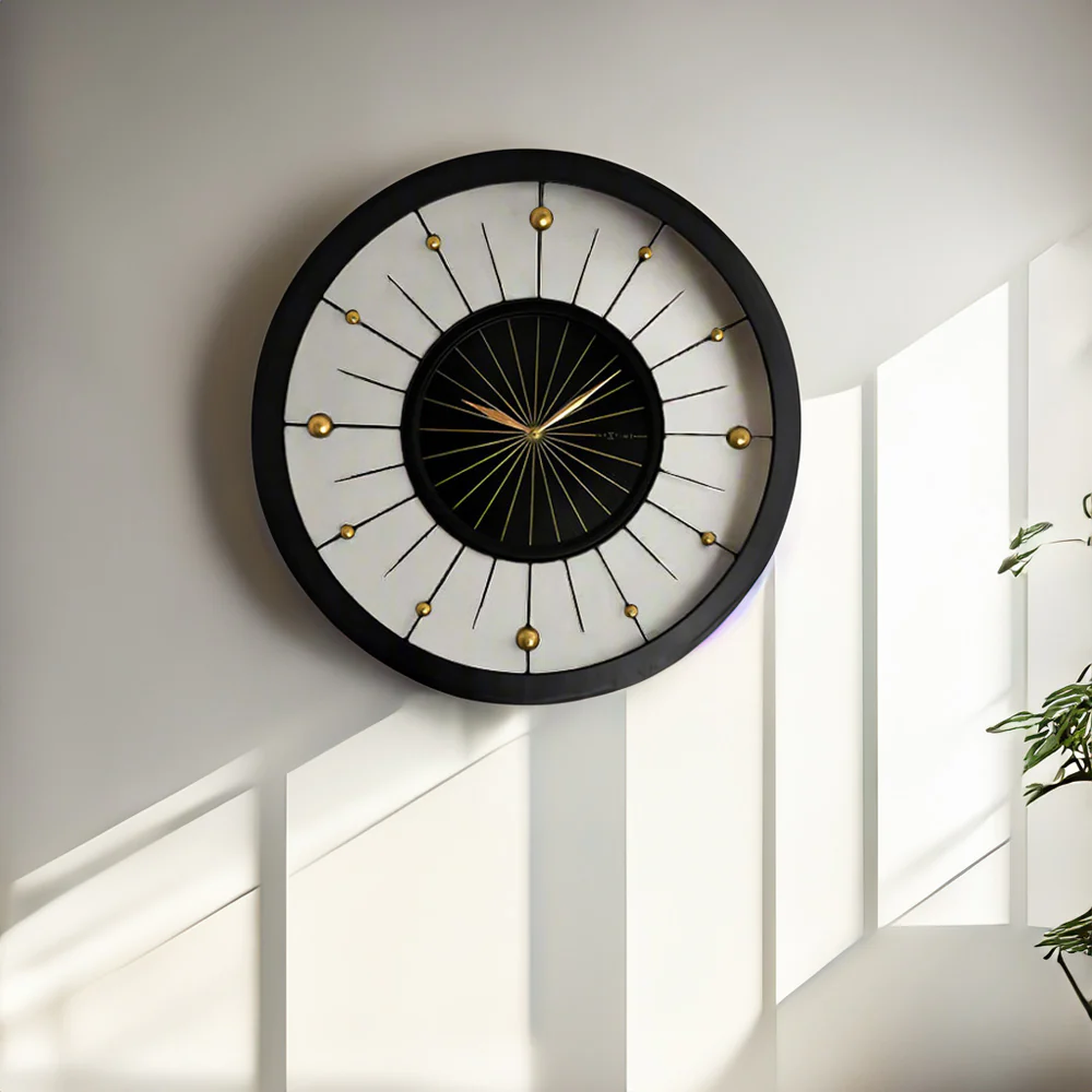 Orbit Wall Clock 60cm - Black - Image 3