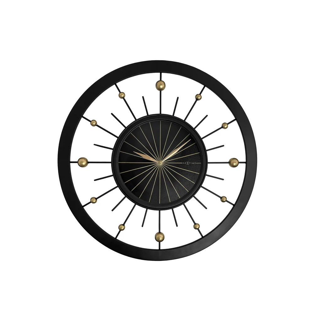 Orbit Wall Clock 60cm - Black - Image 4