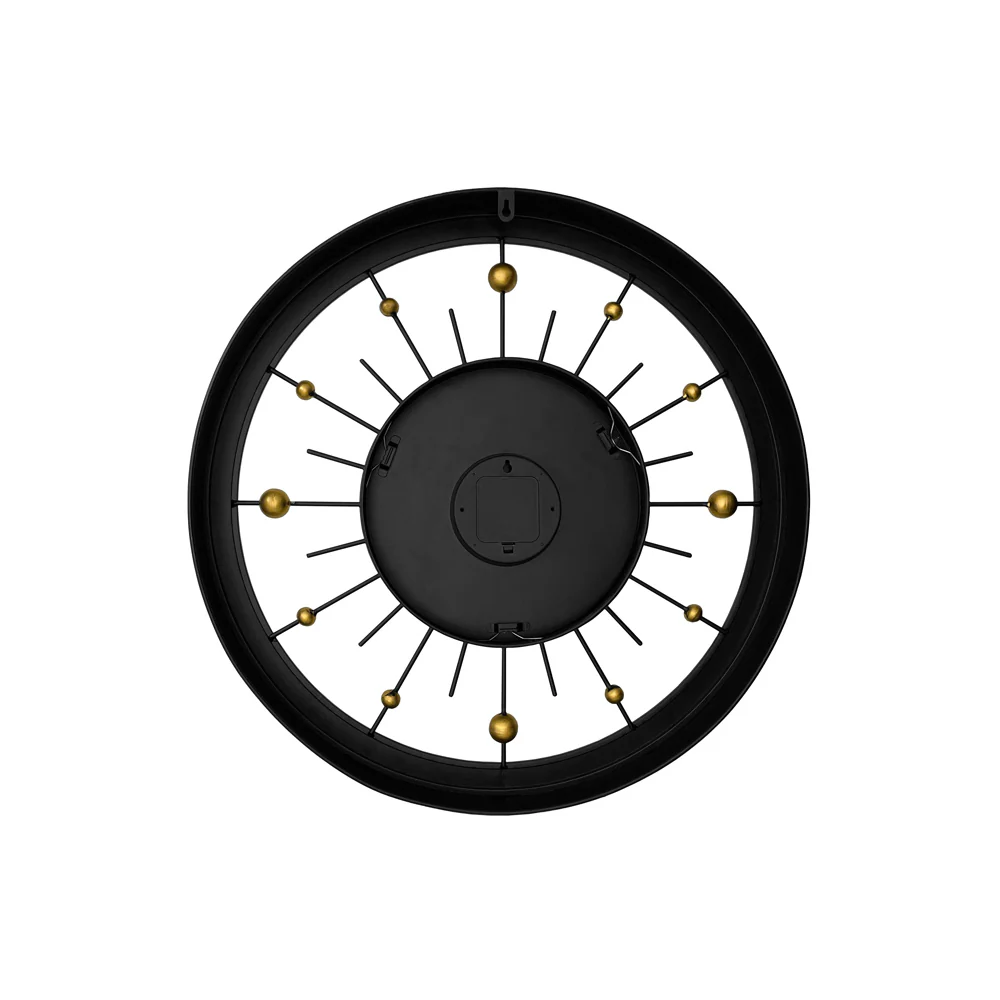 Orbit Wall Clock 60cm - Black - Image 5
