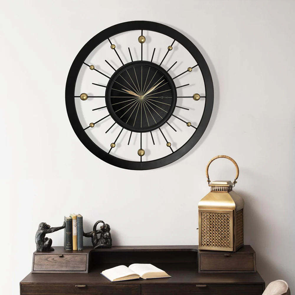 Orbit Wall Clock 60cm - Black - Image 7