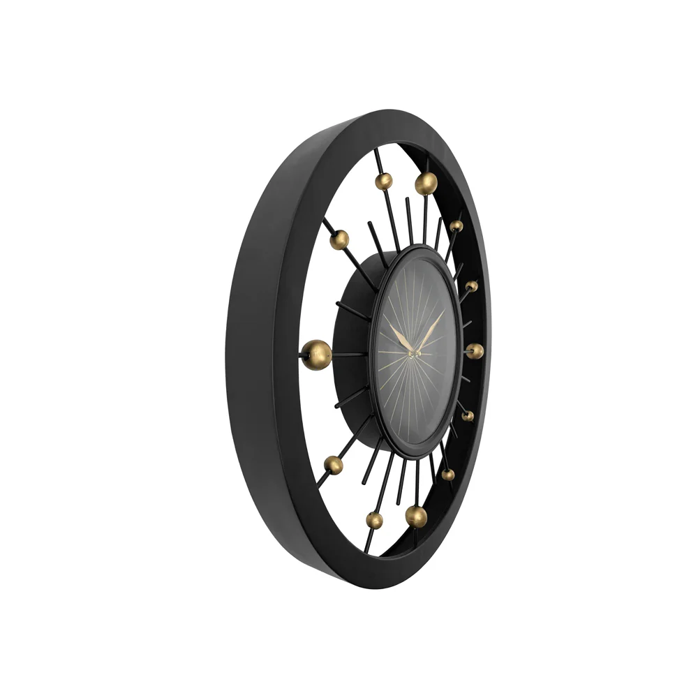 Orbit Wall Clock 60cm - Black - Image 9