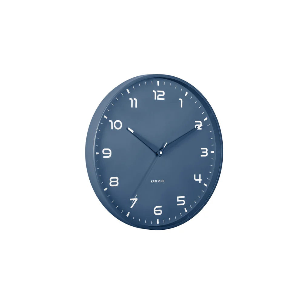 Orgullo Wall Clock 40cm - Blue - Image 2