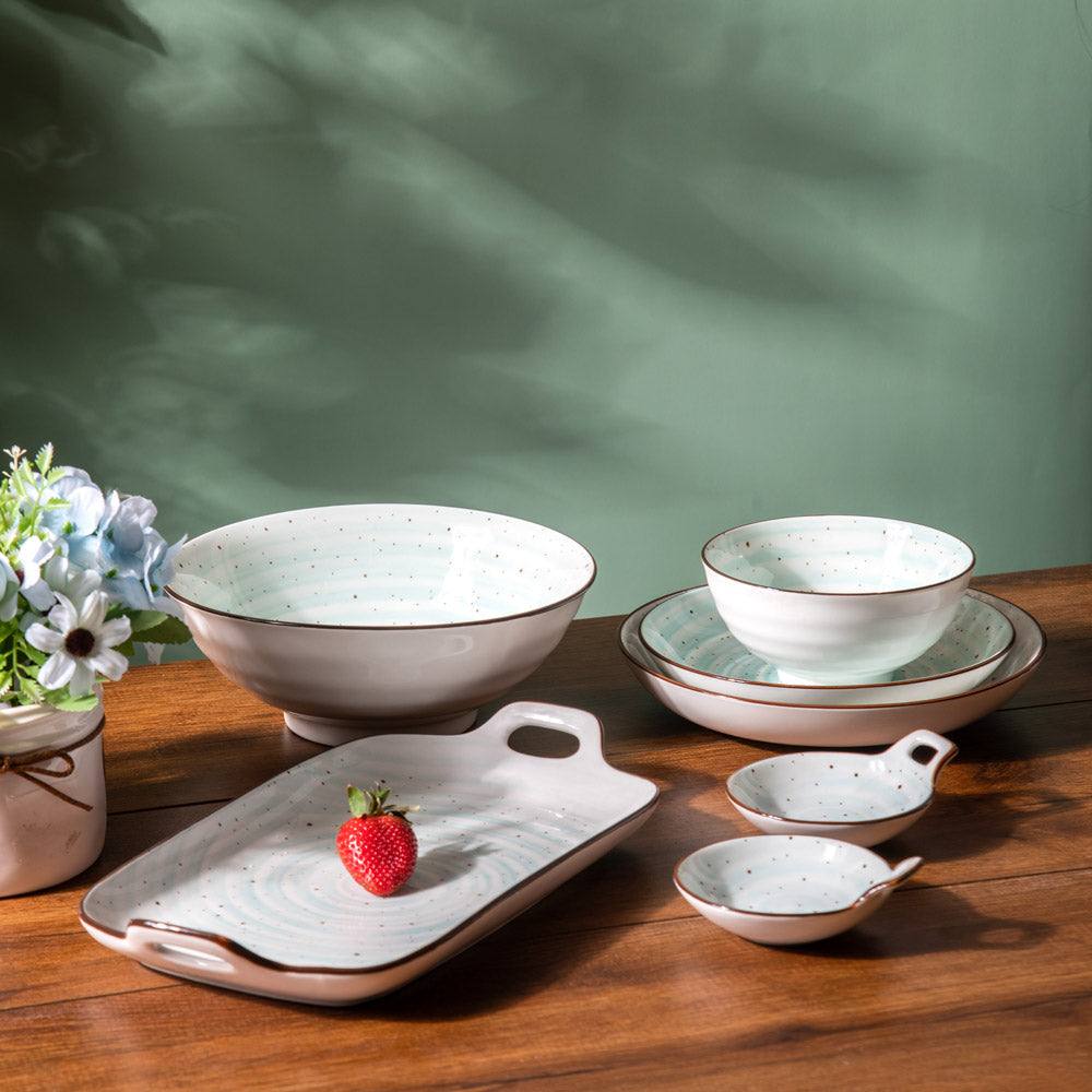 Orion Dessert Plate - Sea Green - Image 5