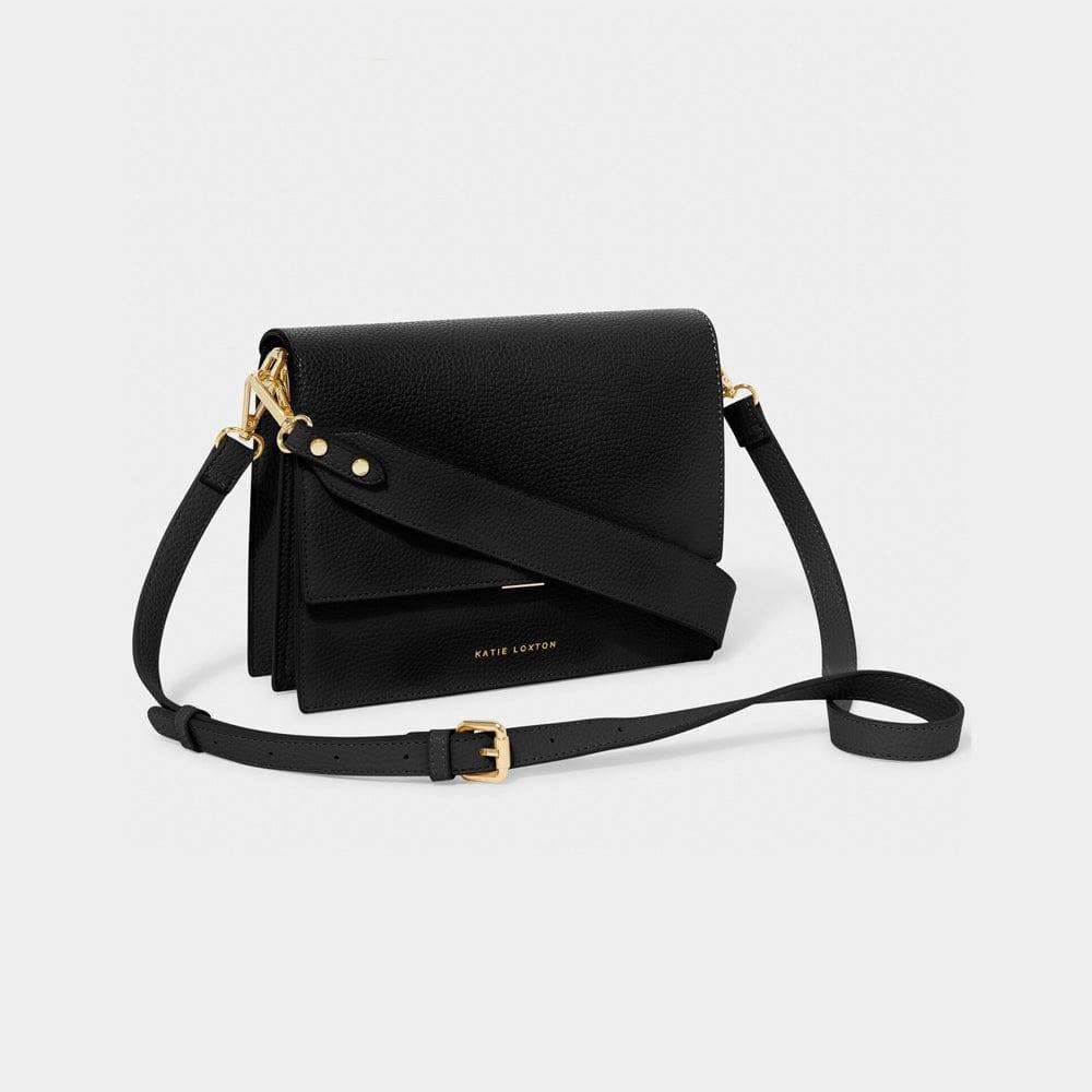 Orla Divided Crossbody Bag - Black - Image 3