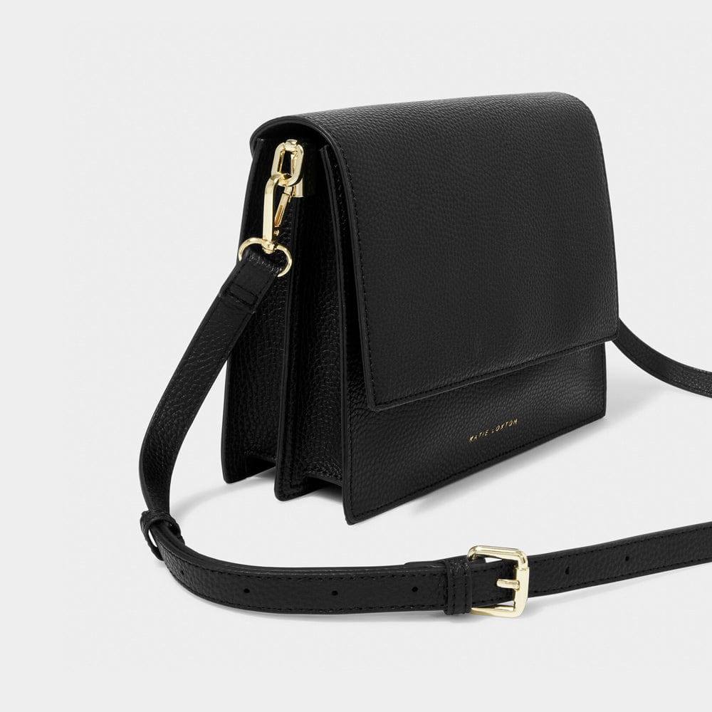 Orla Divided Crossbody Bag - Black - Image 5