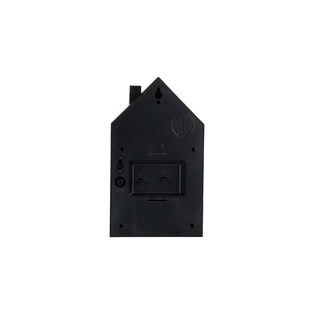 Oro Modern Cuckoo Alarm Clock - Black - Image 5