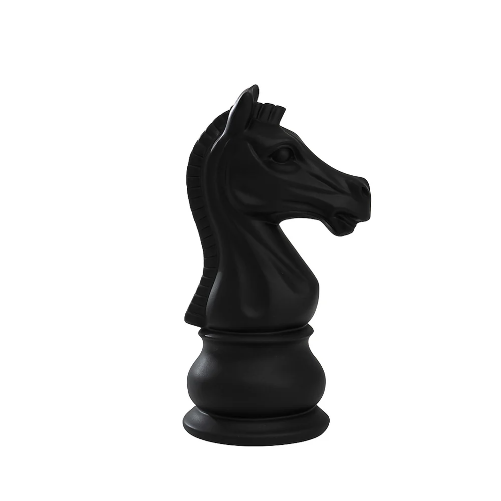 Oros Knight Decorative Sculpture - Matte Black - Image 3